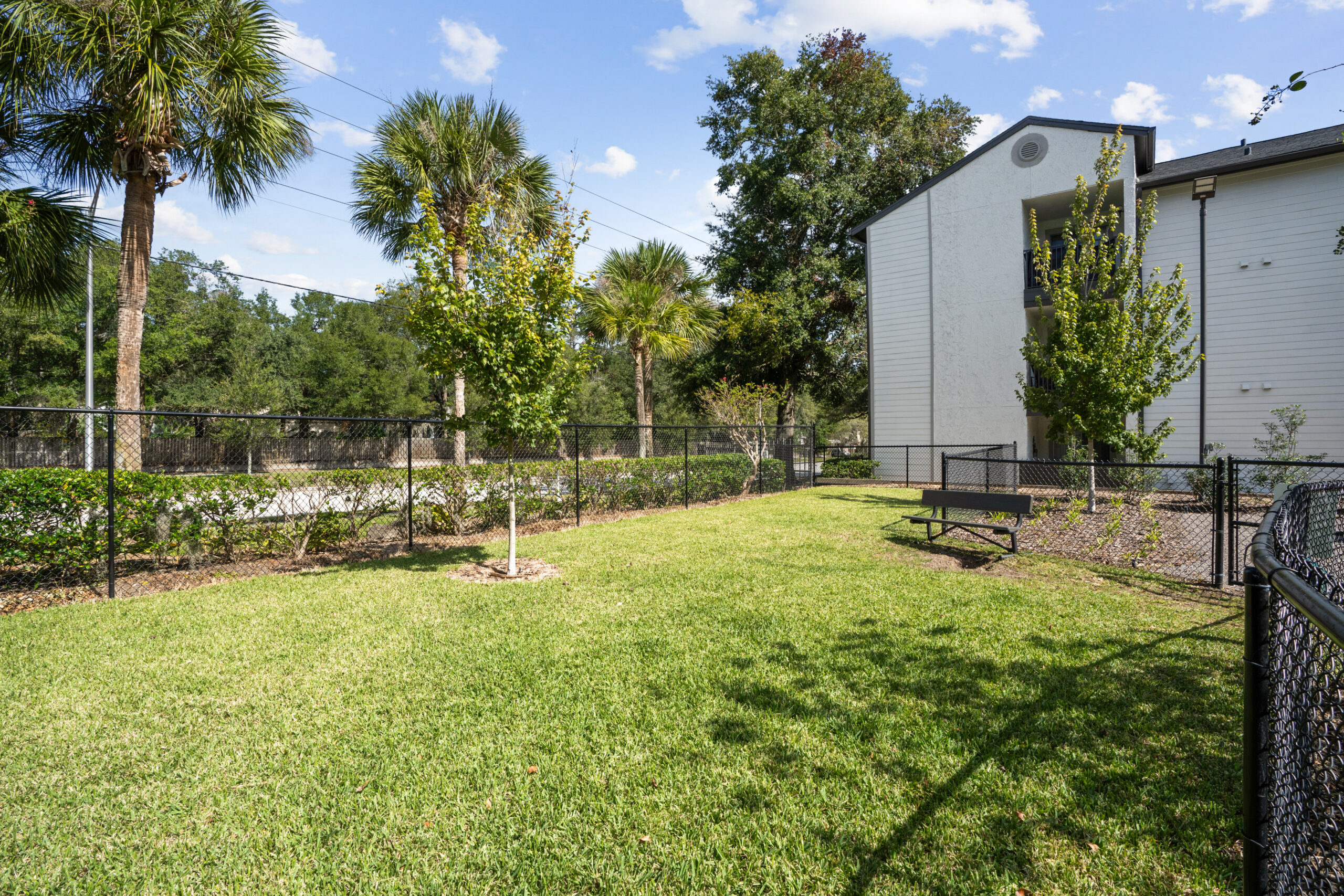 The Bark Park at Brookwood Club apartments in Jacksonville, FL.