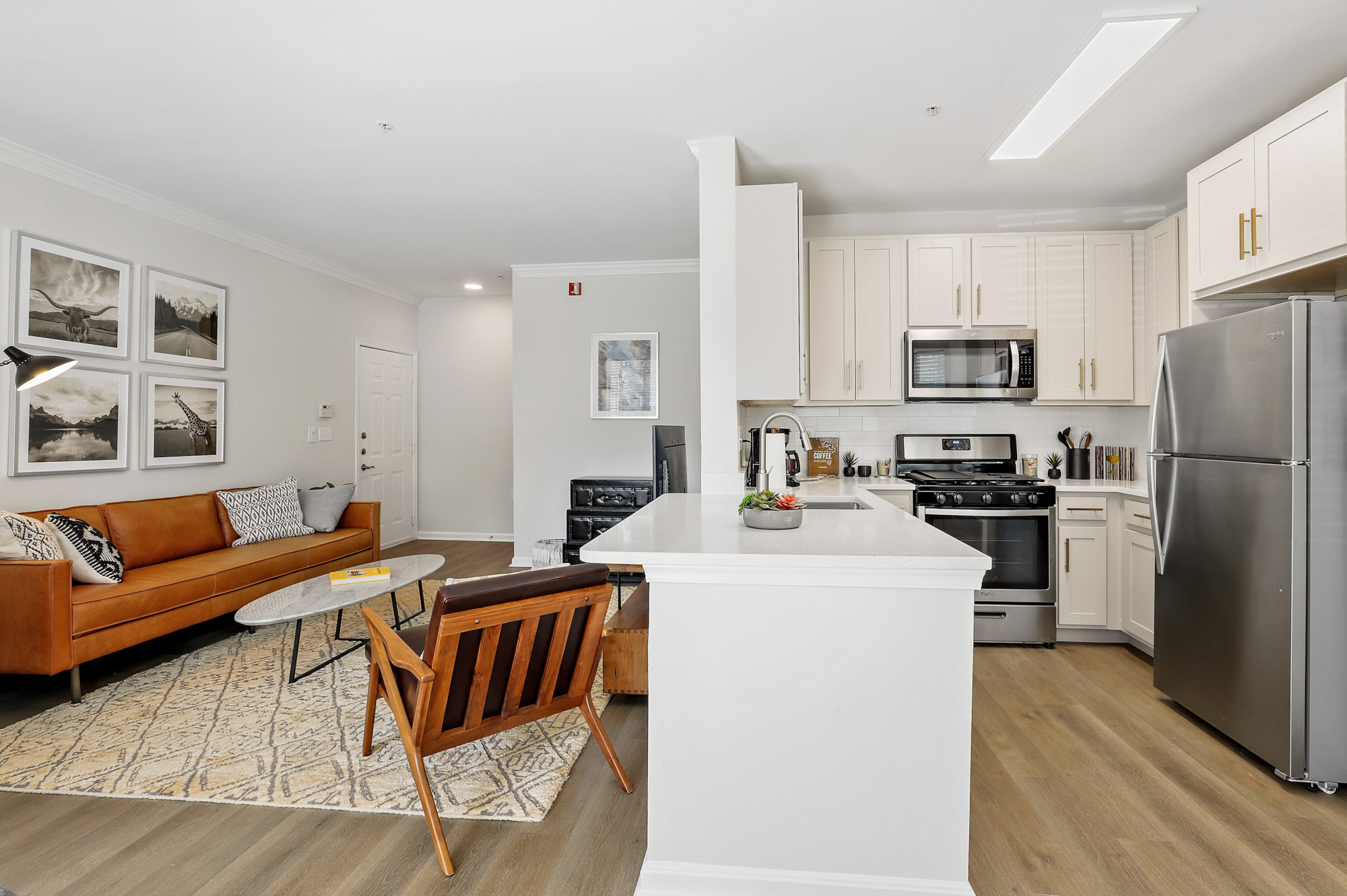 Living area at Cameron Court in Washington, DC