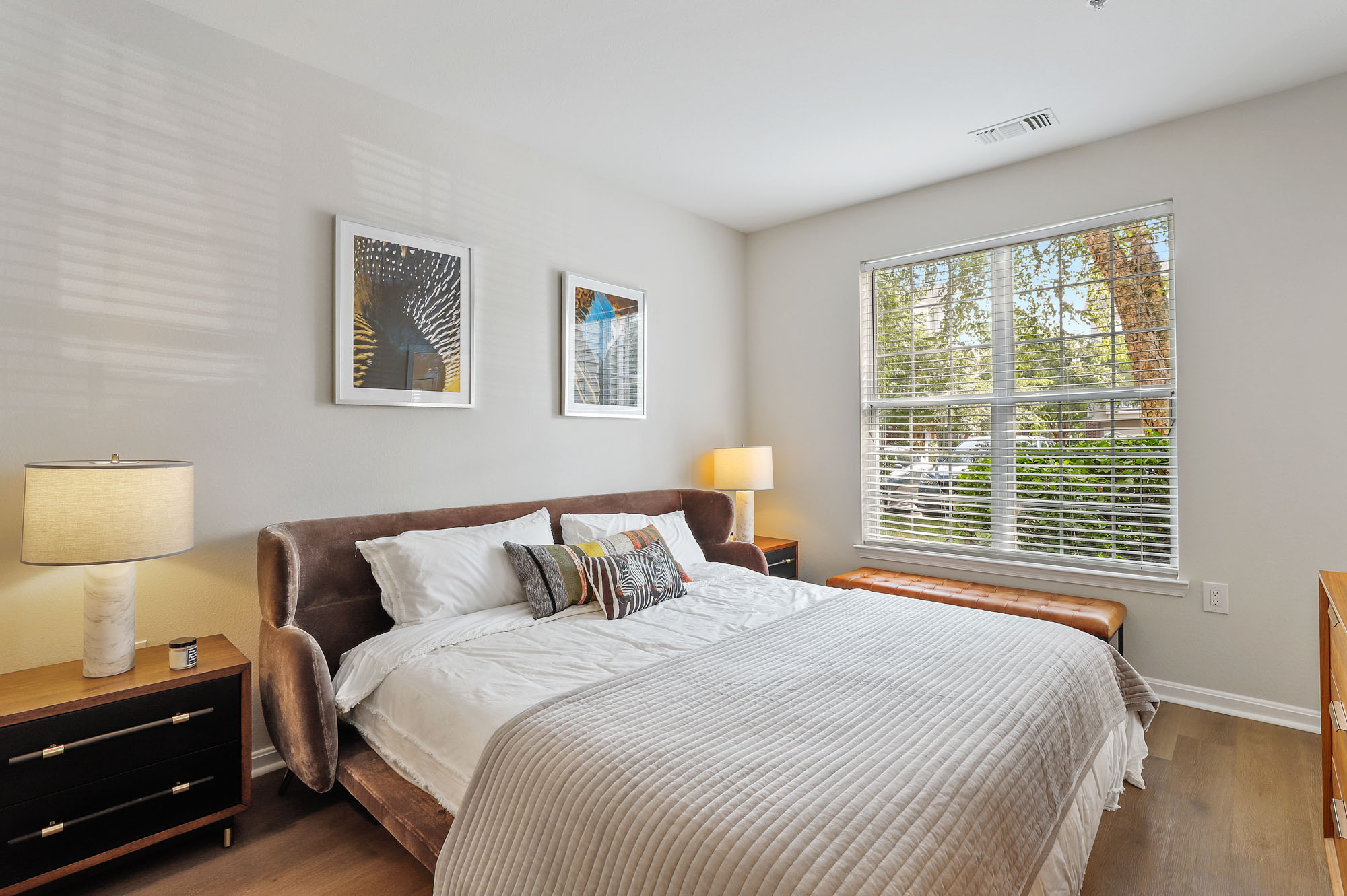 Bedroom at Cameron Court in Washington, DC