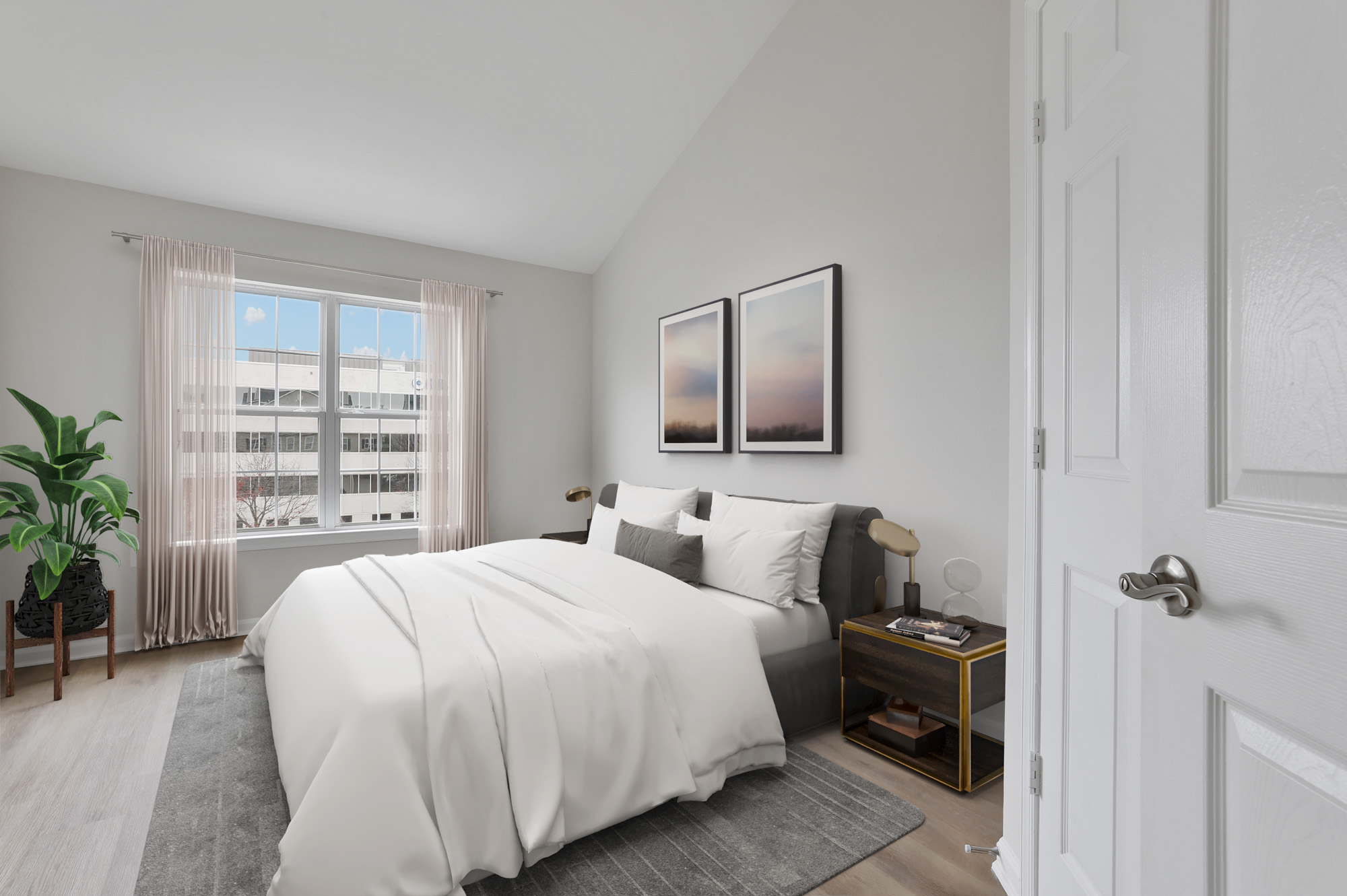 Bedroom at Cameron Court in Washington, DC