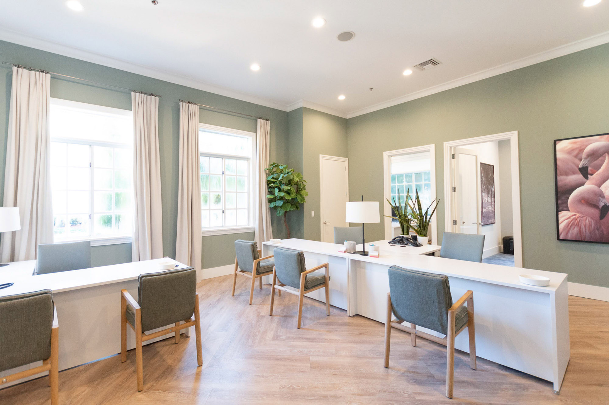 The leasing office at Solano at Miramar FL apartments in Miramar South Florida