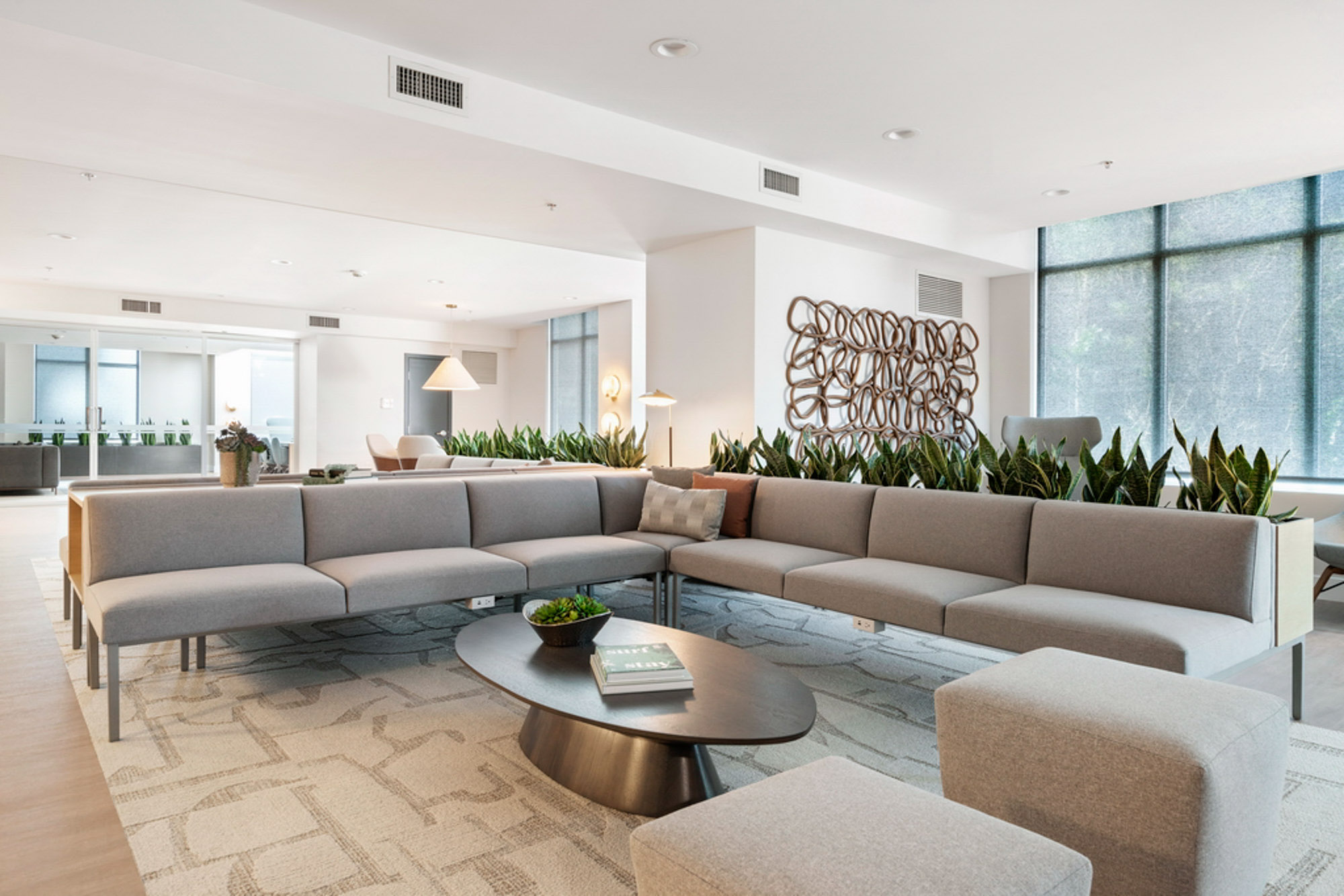 Community hub at Vantage Pointe apartments in San Diego, CA