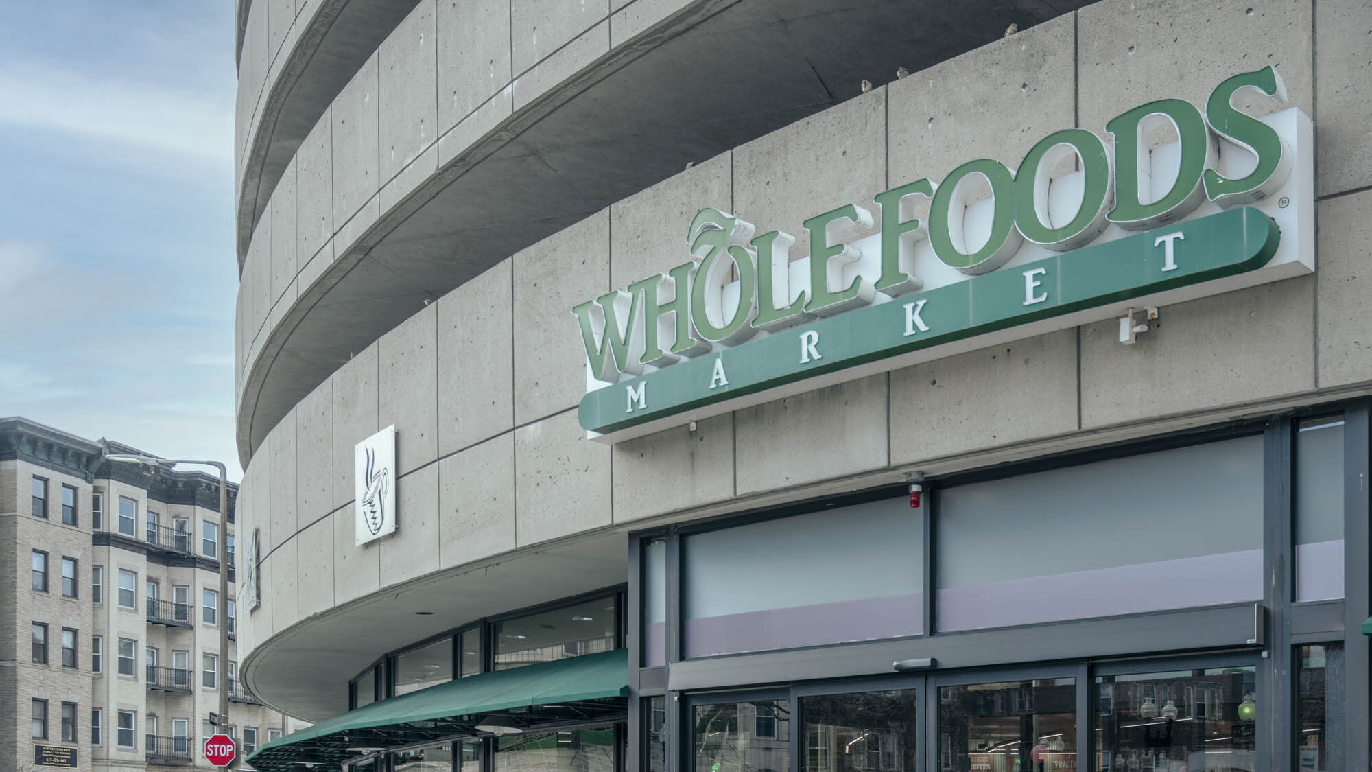 A Whole Foods near Church Park apartments in Boston, Massachusetts.