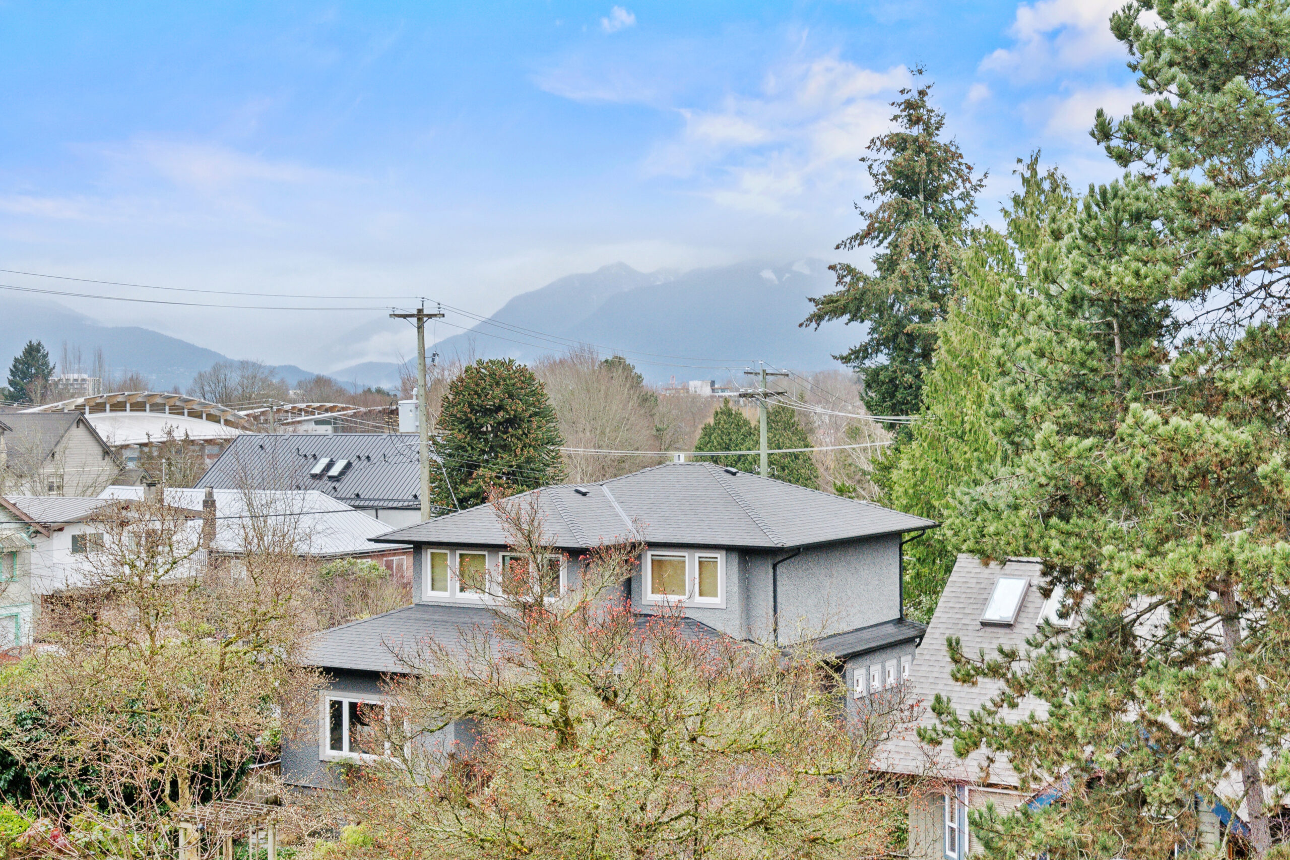 Vancouver Mountain Views from Apartment