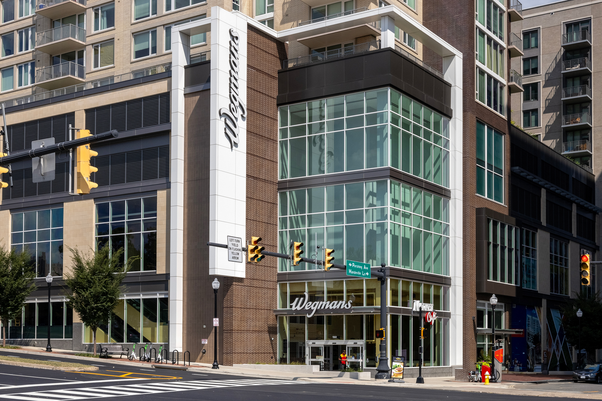 Wegmans, the grocery store, nearby to Cameron Court