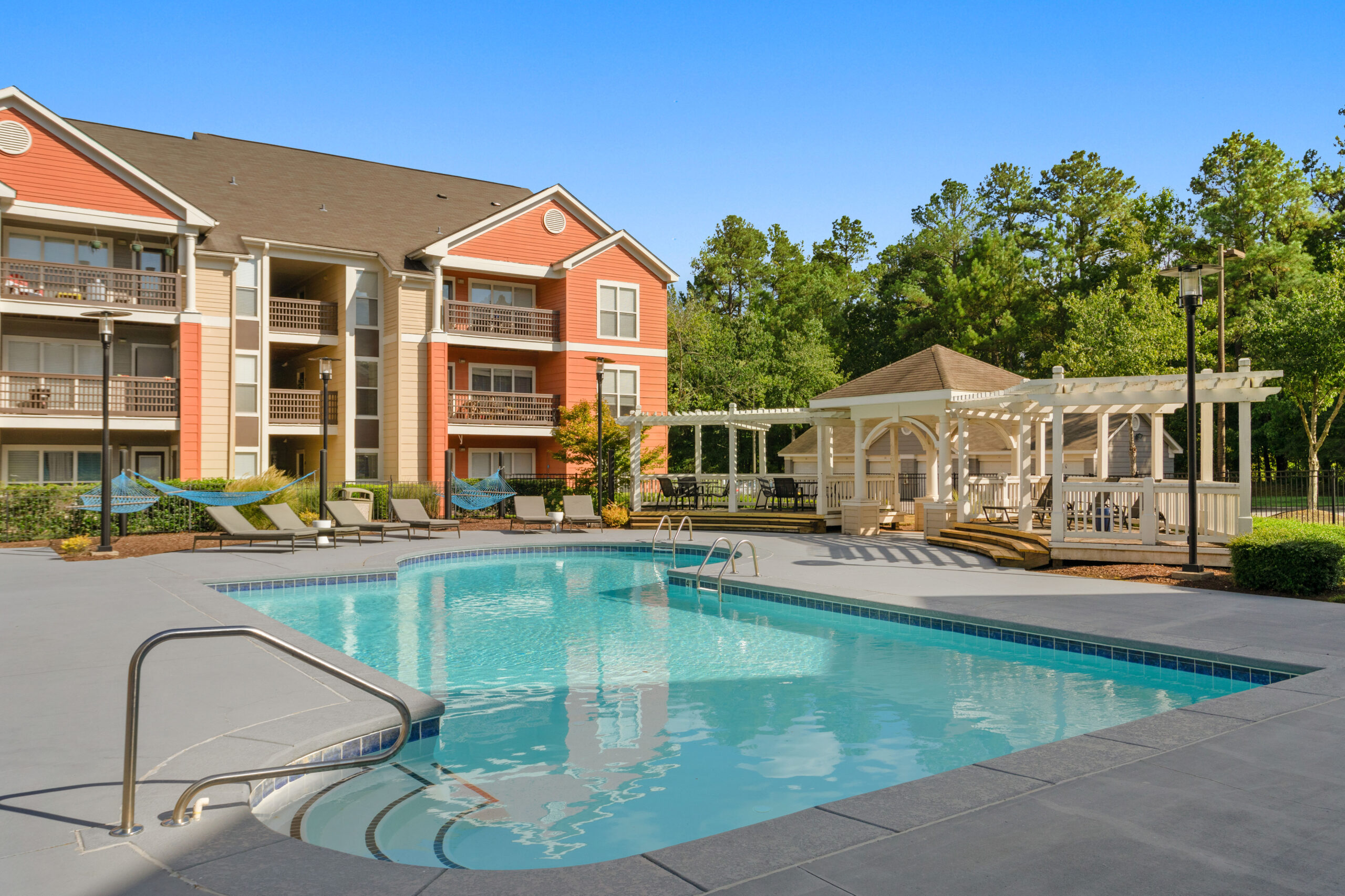 Second pool located within Crosstown at Chapel Hill's community.