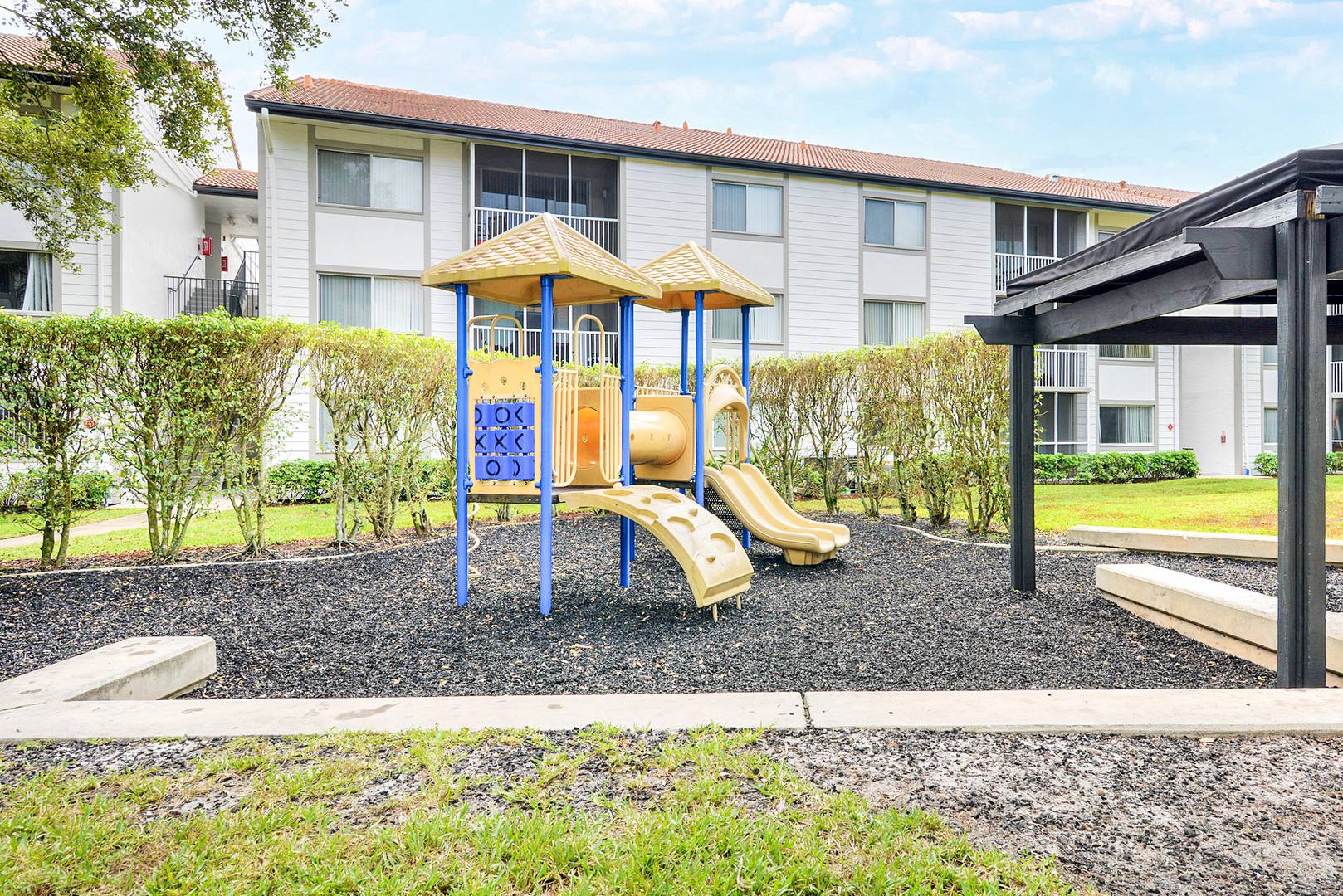 The outdoor playground at Sabal Pointe apartments in South Florida
