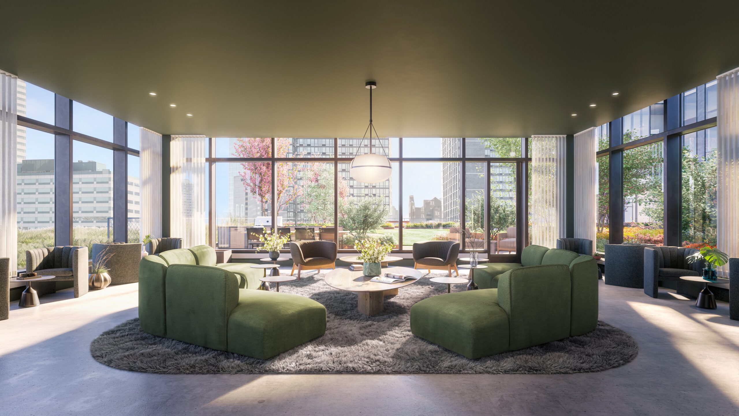 The rentable kitchen and lounge provides chef-caliber appliances, ideal for everything worth gathering for.