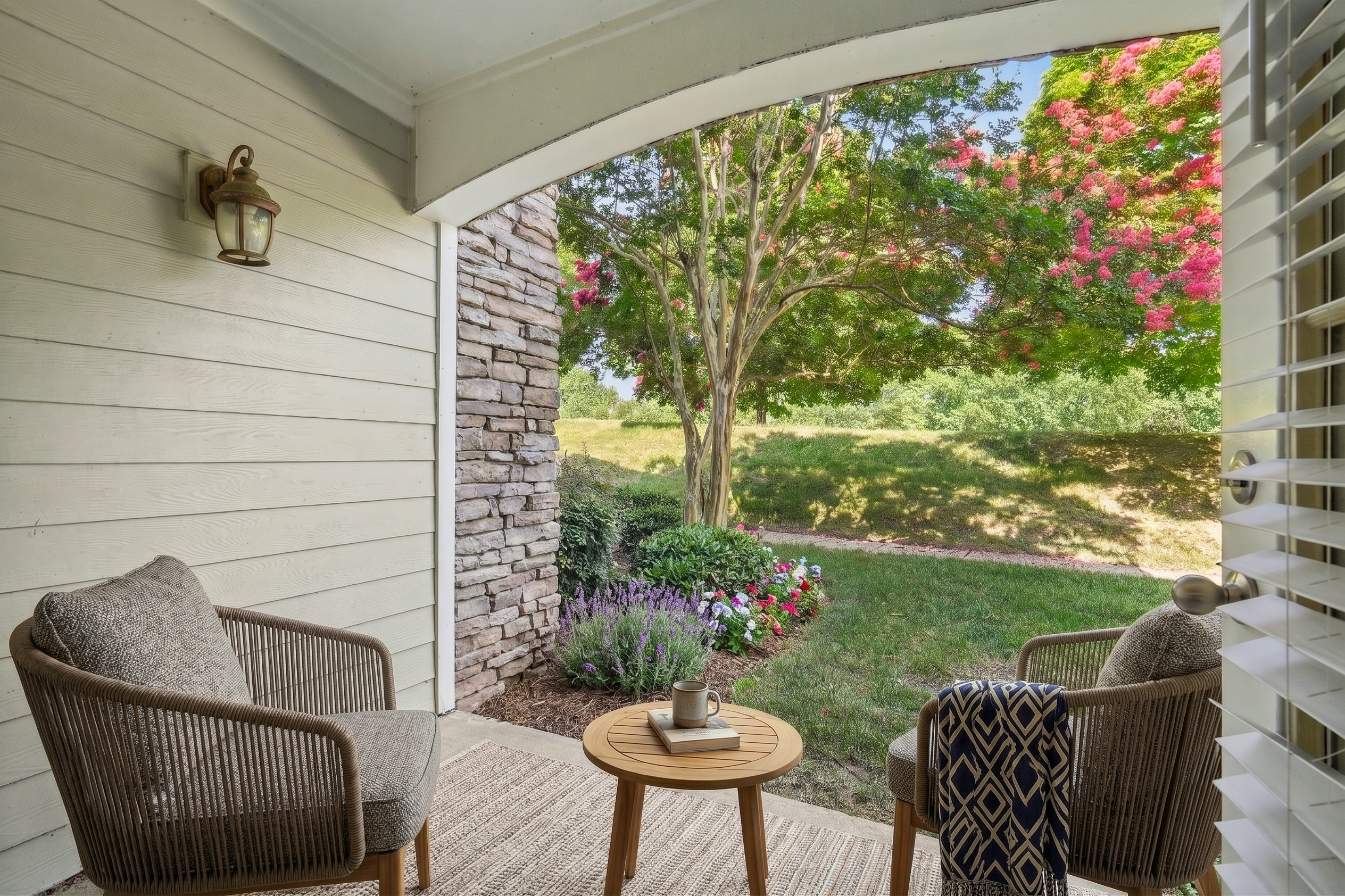 Courtney Ridge personal patio to get fresh air and relax, all in the convenience of your own home.
