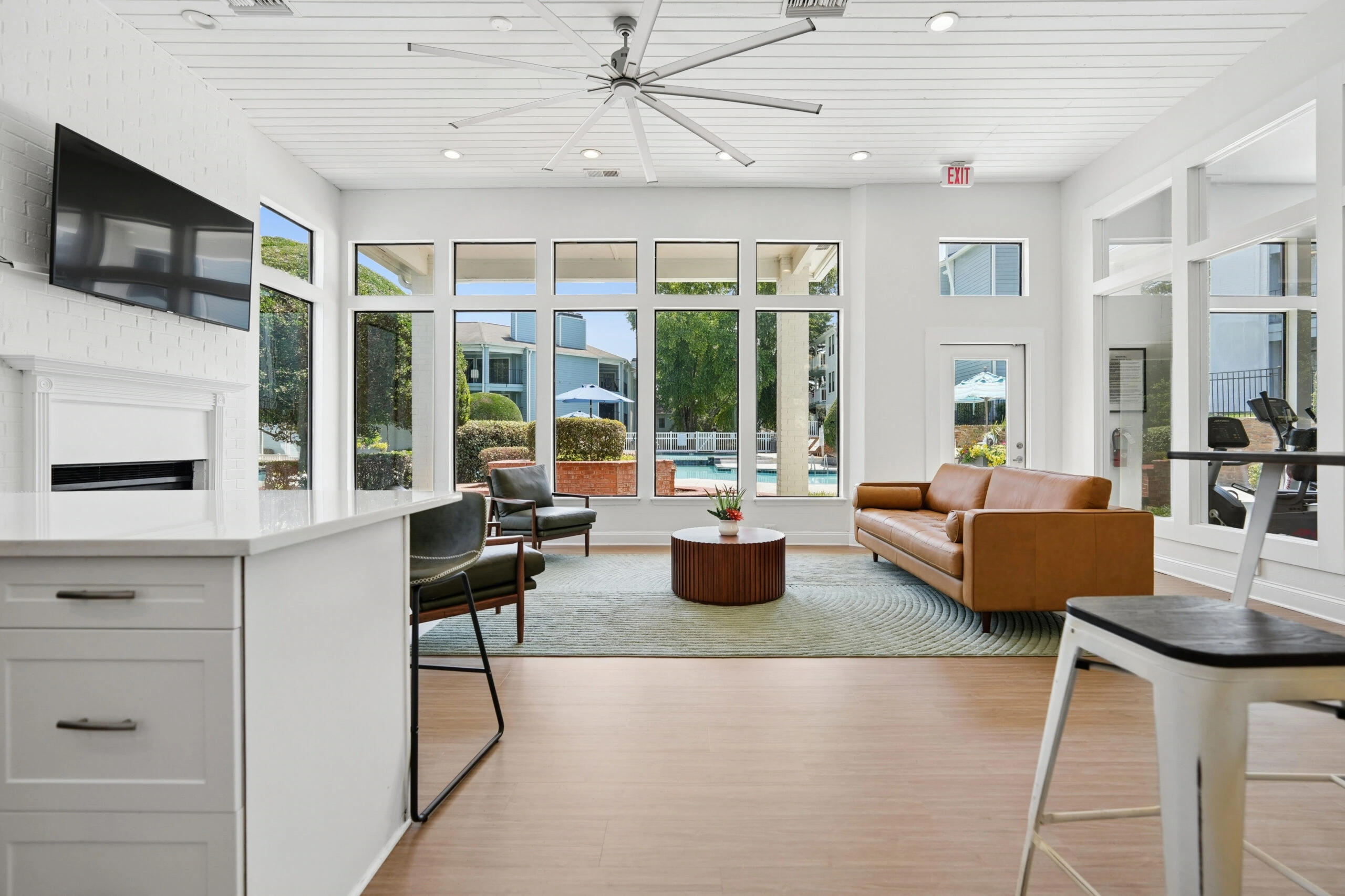 Clubhouse to lounge and hang with friends and family
